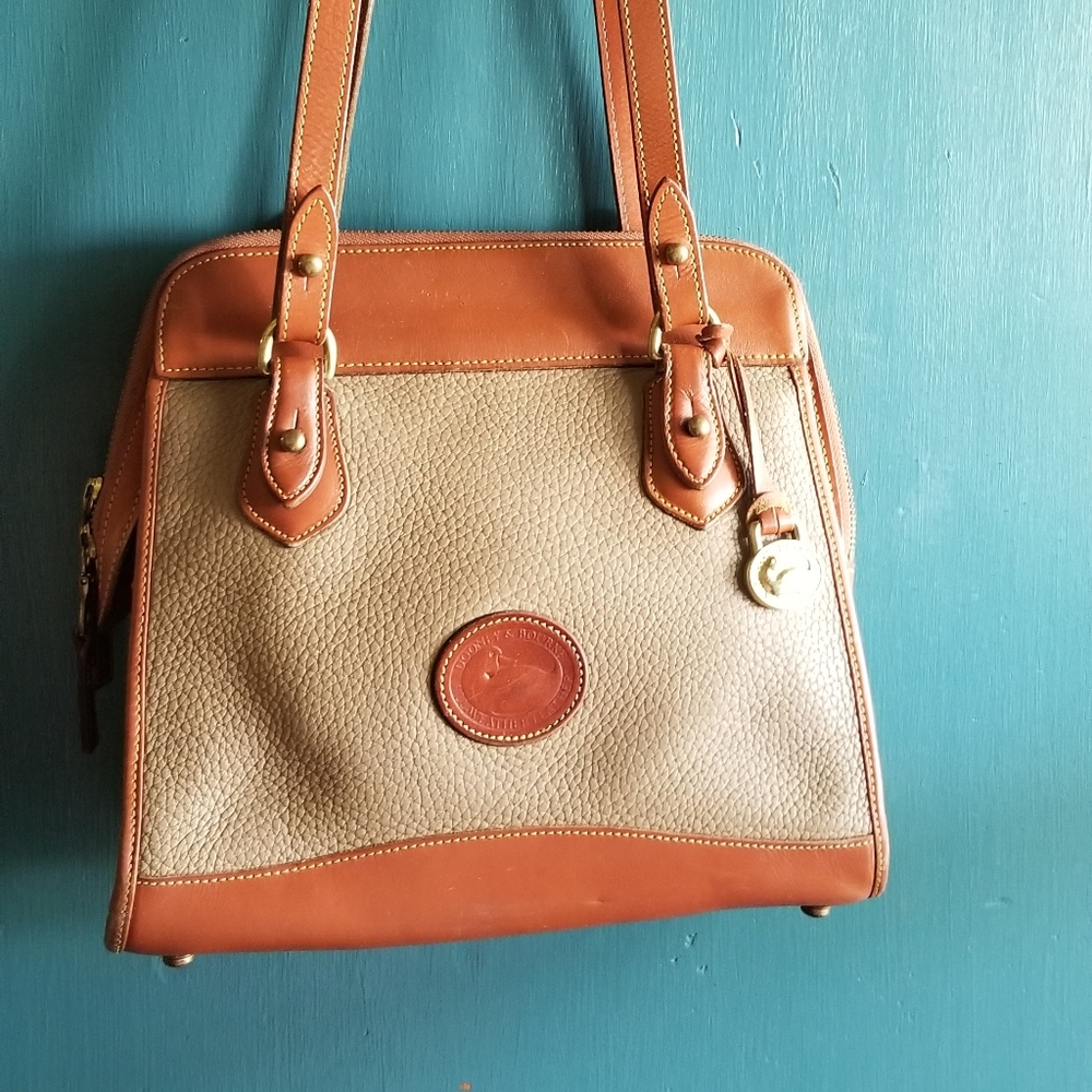 Dooney & Bourke Double Zipper Carpet Bag